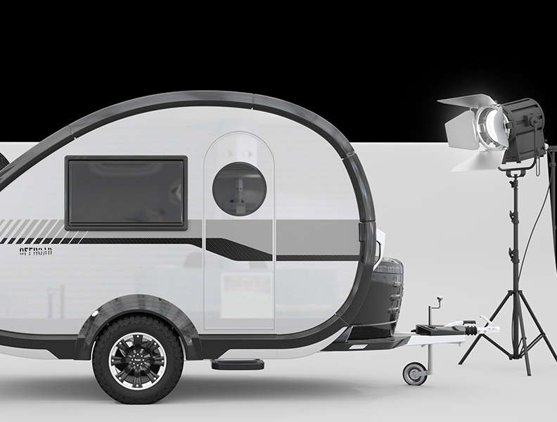 De compacte caravan