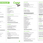 vakantie checklist