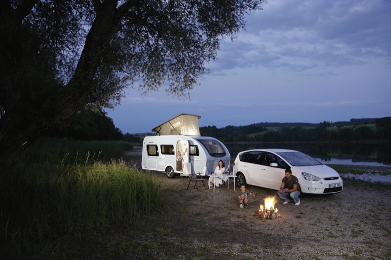 caravan camping vakantie