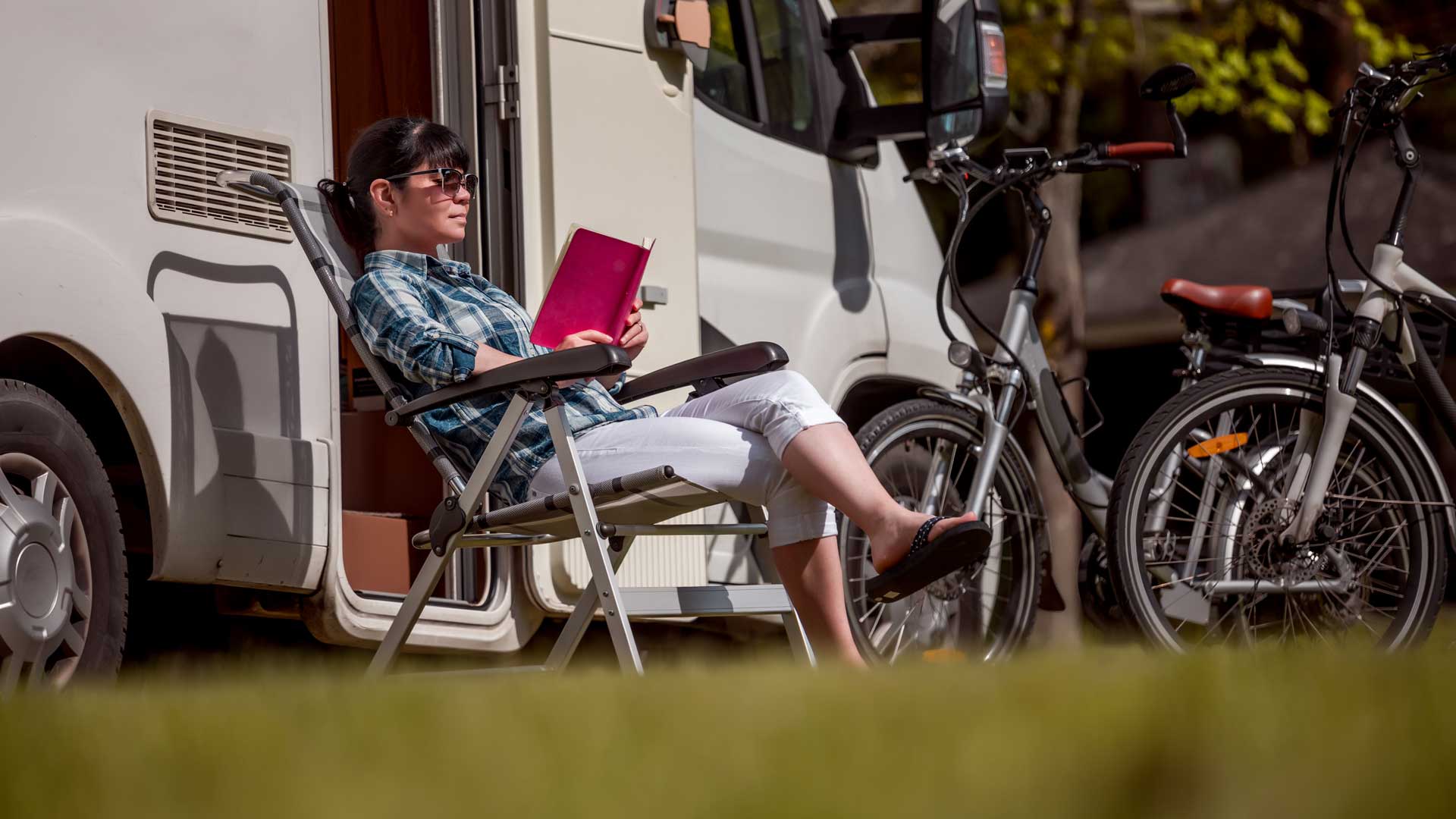 Kampeerlocatie geschikt voor campers