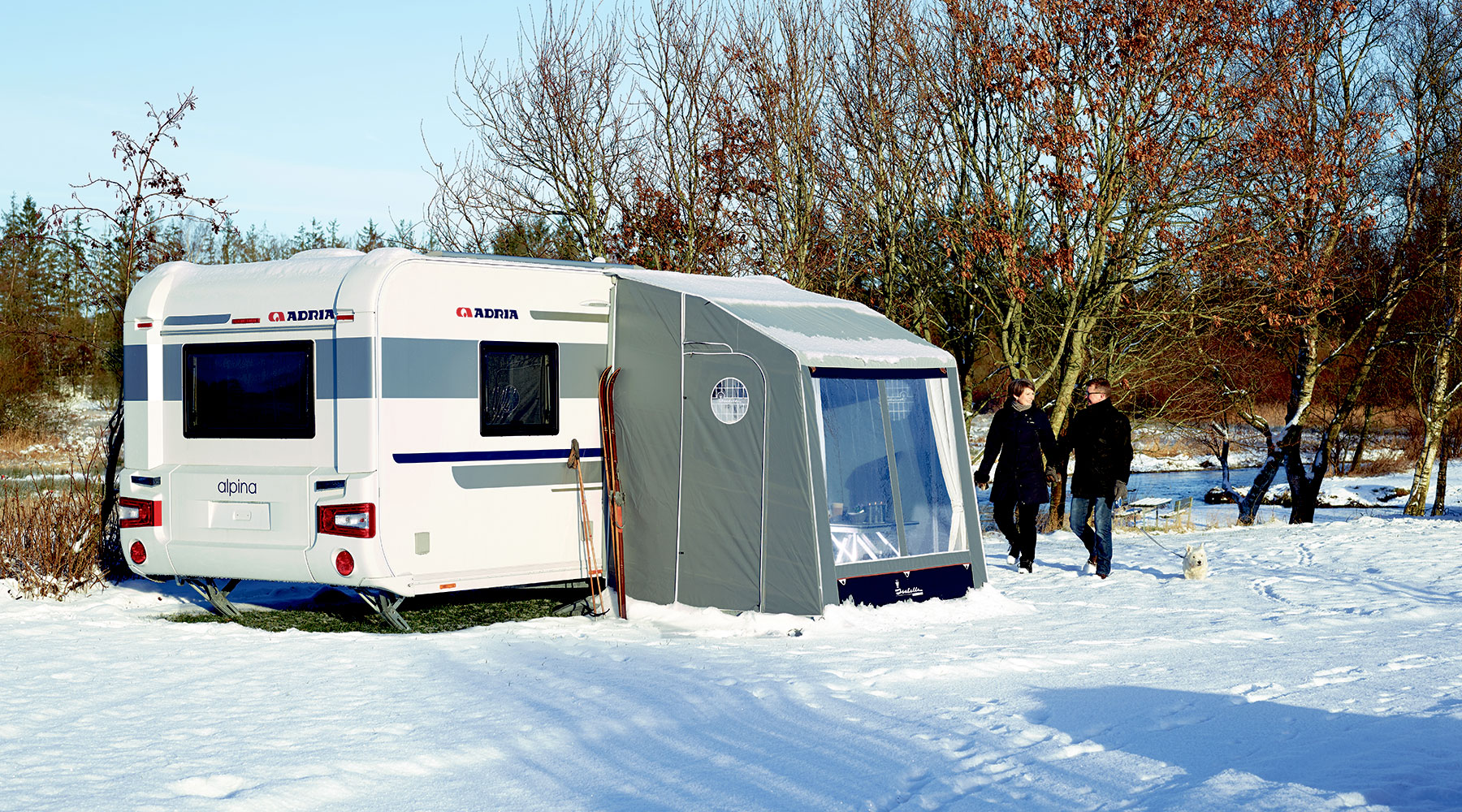 Vaardig noodsituatie lichten Winterkamperen - lang leve de winter-voortent